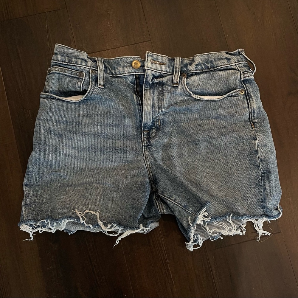 J. Crew High Rise Denim Shorts Size 25